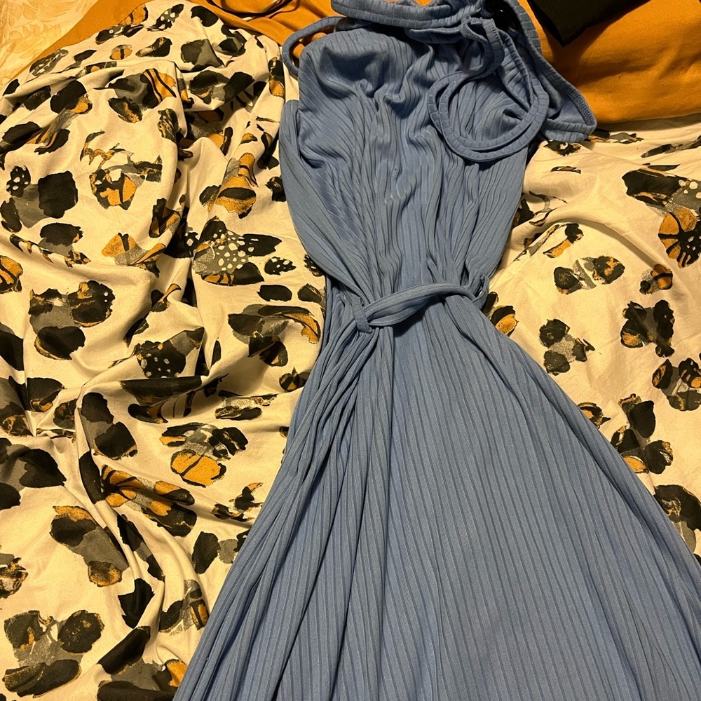 Blue Summer Dress.